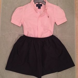 Girls Ralph Lauren Oxford Top